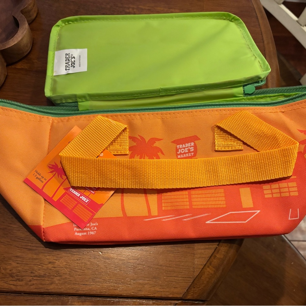 Trader Joe’s insulated lunch bag. New with tags.